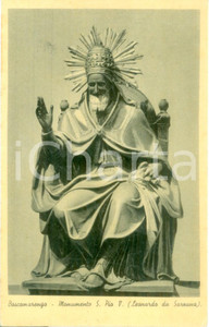 Cartolina originale da collezione 1956 BOSCO MARENGO AL Monumento a San PIO V Cartolina FP NV 1