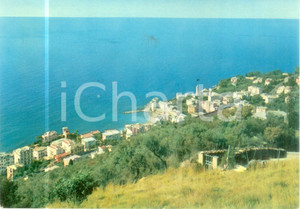 Cartolina originale da collezione 1966 BOGLIASCO GE Panorama del Golfo Paradiso Cartolina VINTAGE FG VG 1