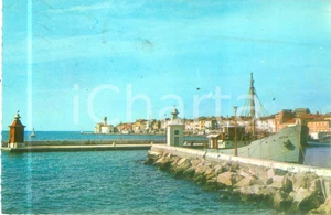 Cartolina originale da collezione 1966 PIRANO SLOVENIA Peschereccio SECA al molo Cartolina FG VG 1