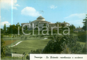 Cartolina originale da collezione 1962 INVERIGO CO La Rotonda neoclassico e moderno Cartolina VINTAGE FG VG 1