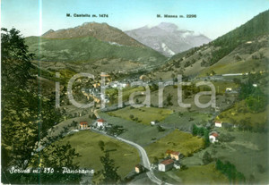 Cartolina originale da collezione 1964 SERINA BG Panorama con Monte CASTELLO e Monte MENNA Cartolina FG VG 1