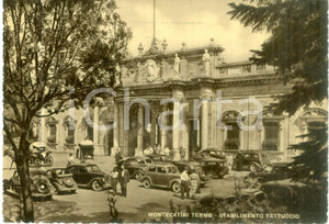 Cartolina originale da collezione 1954 MONTECATINI TERME PT Stabilimento termale TETTUCCIO Cartolina FG VG 1