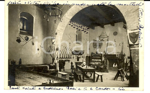 Cartolina originale da collezione 1939 GRADARA PU Castello MALATESTIANO  Corpo di Guardia Cartolina FP VG 1