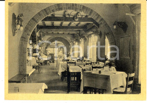Cartolina originale da collezione 1950 ca ARENZANO GE Ristorante LE CASCINE  Sala centrale Cartolina FG NV 1