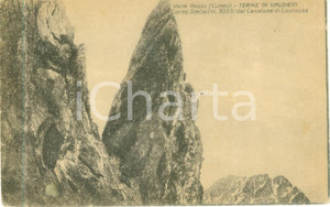 Cartolina originale da collezione 1961 VALDIERI CN Il Corno STELLA in Valle Gesso Cartolina FP VG 1