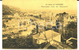 Cartolina originale da collezione 1906 VARAZZE SV Panorama visto dai Cappuccini Cartolina postale FP VG 1