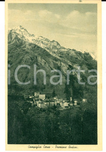 Cartolina originale da collezione 1930 ca CAMPIGLIA CERVO BI Panorama frazione ONDINI Cartolina postale FP NV 1