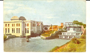 Cartolina originale da collezione 1930 ca Beni REGIO DEMANIO Naviglio di IVREA Officina SALTO PETIVA Cartolina FP 1