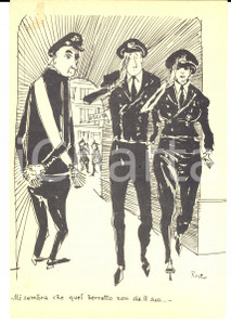 Cartolina originale da collezione 195054 ACCADEMIA NAVALE Cartolina MAK P 100 OCEANICI Donna infiltrata 1