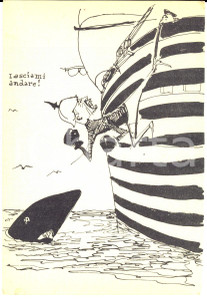 Cartolina originale da collezione 195054 ACCADEMIA NAVALE Cartolina MAK P 100 OCEANICI Lasciami andare! 1