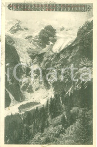 Cartolina originale da collezione 1925 STELVIO BZ Gruppo dell ORTLES a TRAFOI Cartolina postale FP VG 1
