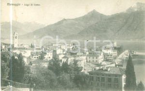 Cartolina originale da collezione 1908 MENAGGIO CO Panorama con il Lago di COMO Cartolina FP VG 1