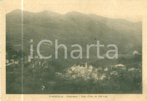 Cartolina originale da collezione 1940 TORRIGLIA GE Panorama della stazione climatica Cartolina FG VG 1