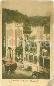 Cartolina originale da collezione 1928 BRONI PV Stabilimento Fonti di RECOARO Cartolina FP VG 1