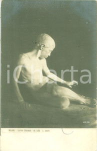 Cartolina originale da collezione 1905 MILANO CASTELLO SFORZESCO Al lido di Luigi SECCHI Cartolina FP NV 1