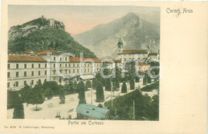 Cartolina originale da collezione 1900 ca ARCO DI TRENTO Veduta della Stazione di cura KURORT Cartolina FP NV 1