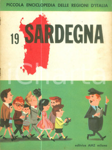 Libro, pubblicazione d epoca 1963 PICCOLA ENCICLOPEDIA Regioni d Italia SARDEGNA Volumetto ILLUSTRATO 1