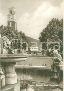 Cartolina originale da collezione 1940 ca MASSA MS Palazzo Poste e Telegrafi Cartolina FG NV 1