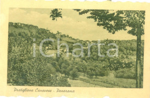 Cartolina originale da collezione 1948 PRATIGLIONE TO Panorama del paese Cartolina postale FP VG 1