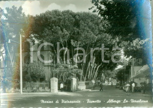 Cartolina originale da collezione 1960 MARINA DI PIETRASANTA LU Albergo La Versiliana a FIUMETTO Cartolina FG VG 1