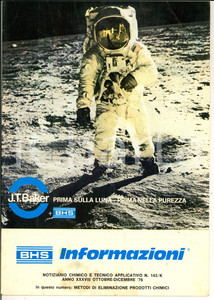 Materiale pubblicitario d’epoca 1976 Società Chimica B. H. SCHILLING Eliminazione prodotti chimici Anno XXXVIII 1