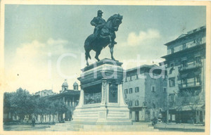 Cartolina originale da collezione 1949 LIVORNO Monumento a Vittorio Emanuele II Cartolina FP VG 1