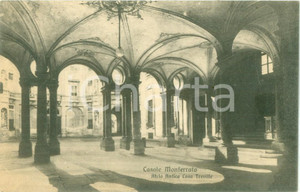 Cartolina originale da collezione 1924 CASALE MONFERRATO AL Atrio dell Antica Casa TREVILLE Cartolina FP VG 1