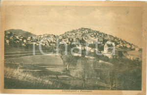 Cartolina originale da collezione 1950 VIGGIANO PZ Panorama generale del paese Cartolina FP VG 1