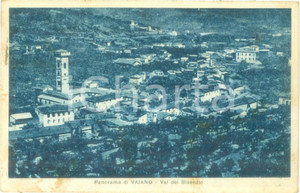 Cartolina originale da collezione 1941 VAIANO PO Panorama del paese in Valle del BISENZIO Cartolina FP VG 1