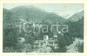 Cartolina originale da collezione 1919 PIDICAVALLO BI Montesinaro e Ponte PINCHIOLO Cartolina FP VG 1