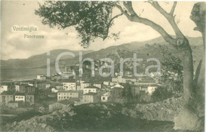Cartolina originale da collezione 1930 ca VENTIMIGLIA IM Panorama dal colle Cartolina FP NV 1