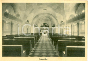 Cartolina originale da collezione 1941 MONCALIERI TO Cappella Real Collegio CARLO ALBERTO Cartolina FG VG 1