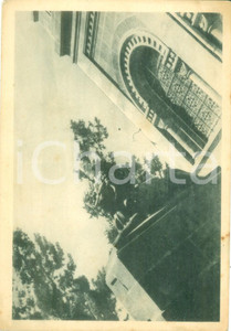 Cartolina originale da collezione 1940 ca ADDIS ABEBA ETIOPIA AOI Particolare del Mausoleo Cartolina FG NV 1