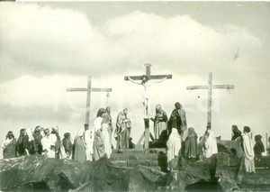 Cartolina originale da collezione 1960 SORDEVOLO BI La passione di Cristo Morte di Gesù Cartolina FG NV 1