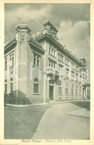 Cartolina originale da collezione 1937 ASCOLI PICENO Veduta del Palazzo delle Poste Cartolina FP VG 1