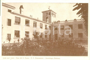 Cartolina originale da collezione 1945 ca SACCOLONGO PD Casa Sacro Cuore Padri Francescani Cartolina FG NV 1