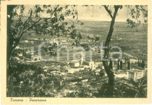 Cartolina originale da collezione 1940 ca FUMANE VR Panorama del paese dal colle Cartolina postale FG NV 1