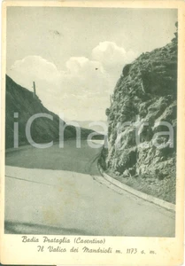 Cartolina originale da collezione 1948 POPPI AR Valico dei Mandrioli a BADIA PRATAGLIA Cartolina FG NV 1
