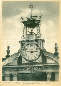 Cartolina originale da collezione 1947 MONDOVI  CN Il Moro Particolare Chiesa di SAN PIETRO Cartolina FG VG 1