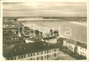 Cartolina originale da collezione 1955 ca CASALMAGGIORE CR Veduta panoramica Cartolina FG NV 1