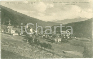 Cartolina originale da collezione 1923 BRENNERO BZ Panorama del paese di COLLE ISARCO Cartolina FP VG 1