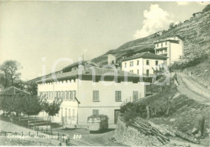 Cartolina originale da collezione 1965 ca TIRANO SO Corriera in viaggio a BARUFFINI Cartolina FG NV 1