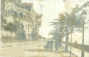 Cartolina originale da collezione 1915 GENOVA Circonvallazione a mare Cartolina ANIMATA FP VG 1