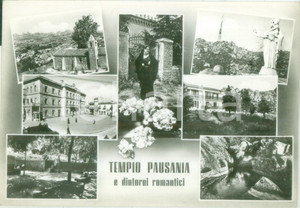 Cartolina originale da collezione 1964 TEMPIO PAUSANIA OT Vedutine dei dintorni Cartolina FG VG 1