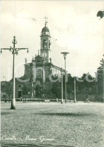 Cartolina originale da collezione 1961 CINISELLO BALSAMO MI Veduta di Piazza GRAMSCI Cartolina postale FG VG 1