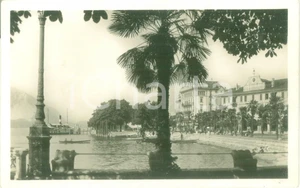 Cartolina originale da collezione 1940 ca VERBANIA PALLANZA Vaporetto all attracco Cartolina FP NV 1