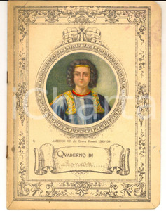 Oggetto da collezione cartaceo 1931 Quaderno scuola ELEMENTARE Antonia RONZON  Esercizi di scrittura 1