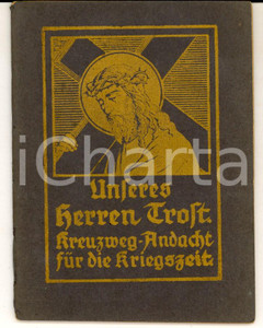 Libro, pubblicazione d epoca 1915 P. Baulinus SCHONIG Unseres herren Trost REGENSBURG ed. Joseph Habbel 1