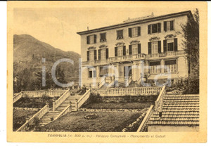 Cartolina originale da collezione 1949 TORRIGLIA GE Palazzo Comunale  Monumento ai Caduti Cartolina FG VG 1
