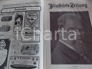 Giornale, rivista storica 1902 ILLUSTRIRTE ZEITUNG Max KLINGER Rivista ILLUSTRATA nÂ° 3092 1